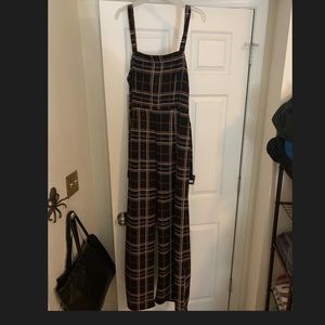 Plaid jumpsuit